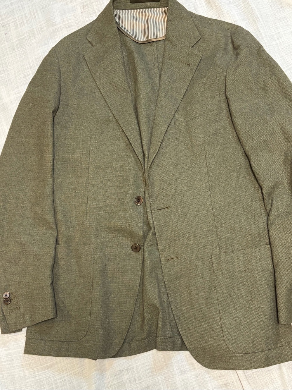 Corneliani ID made in Italy Men's Blazer - Two-Button sweater jacket 40R